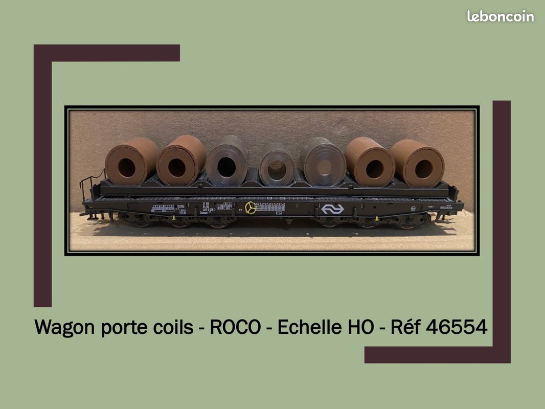 ROCO wagon portes coulissantes court DB 46510 NEUF