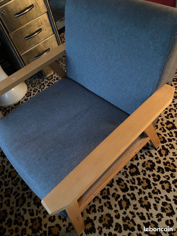 Fauteuil bois (image 2)