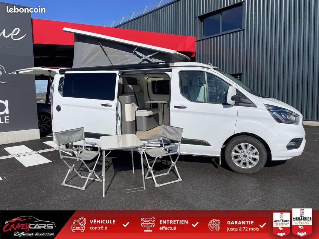 Westfalia custom nugget plus ford kelsey 2.0 ecoblue 170 - cam - camper pack - toit relevable (image 14)