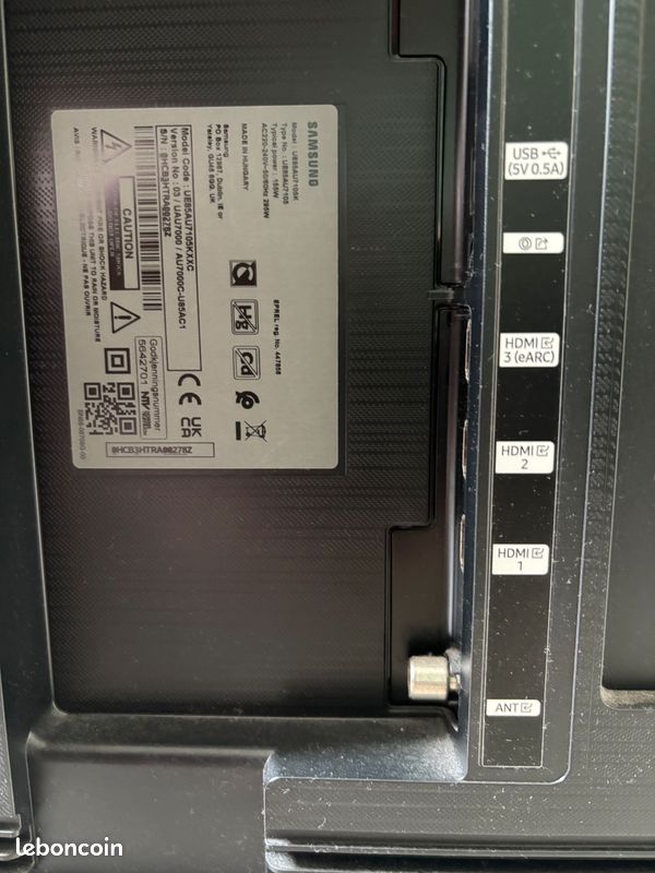 TV connectée SAMSUNG 85’ (214cm) (image 5)