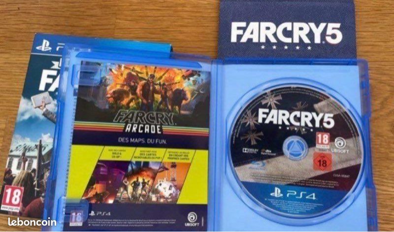 Cdiscount : pack 2 jeux PS4 (Far Cry 5 + GTA V) à 32,99