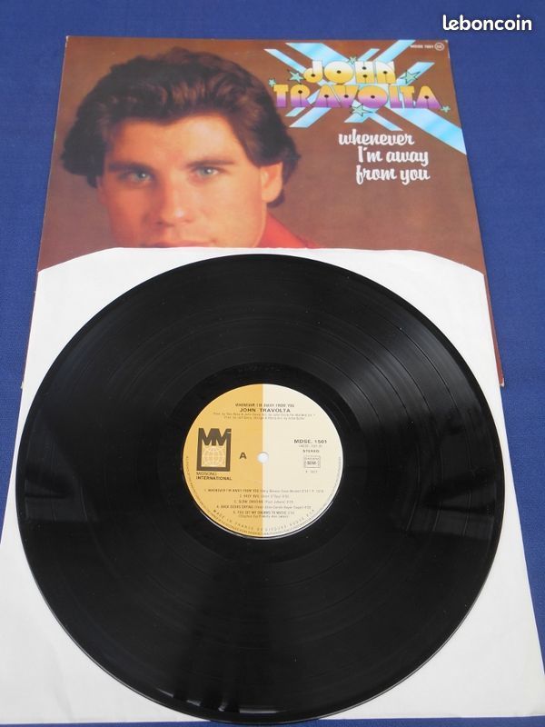 Vinyle " John Travolta " (image 3)