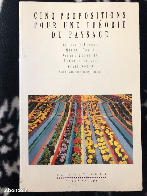 Livre d art et essai sur le paysage (image 1)