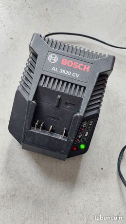 Chargeur Rapide Bosch AL 3620 CV SCHN - Pour Outils Sans Fil