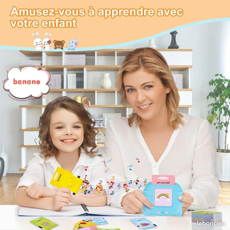 Cartes parlantes apprentissage espagnol enfant 3-8 ans (image 2)
