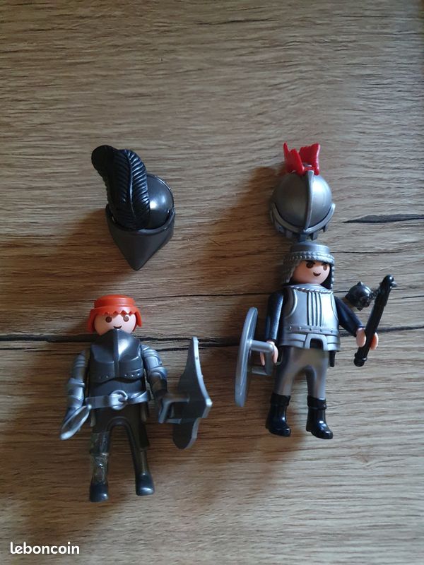 Duo de chevaliers de fer - PLAYMOBIL 5886 (image 4)