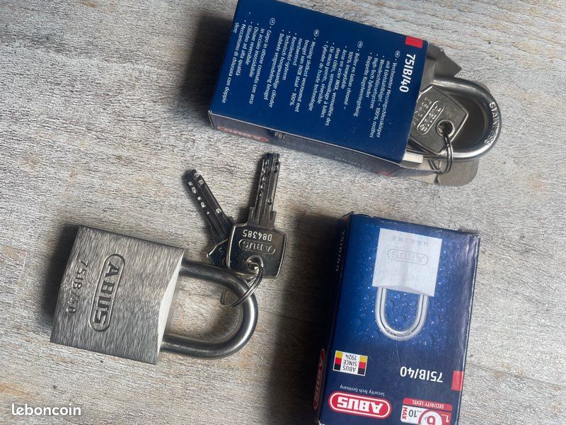 2 Cadenas ABUS marine inox 75IB/40 (image 2)