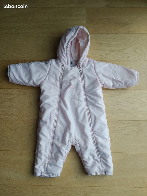 Manteau combinaison pilote fille 18 mois PETIT BATEAU (image 1)