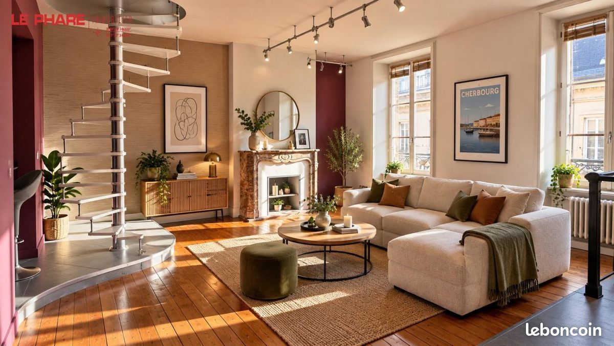 Appartement 3 pièces 70 m² · à Cherbourg-en-Cotentin · 70 m² · 205 744 €