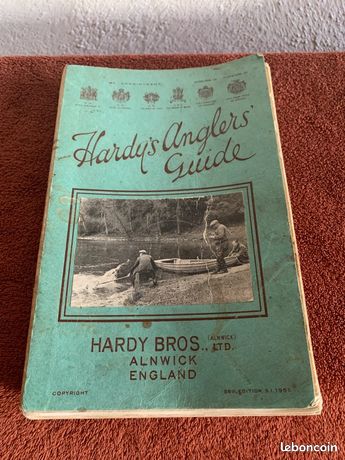 Catalogue De Pêche Vintage Hardy Anglers Guide 1951 - Avec Liste De Prix - Référence Collection
