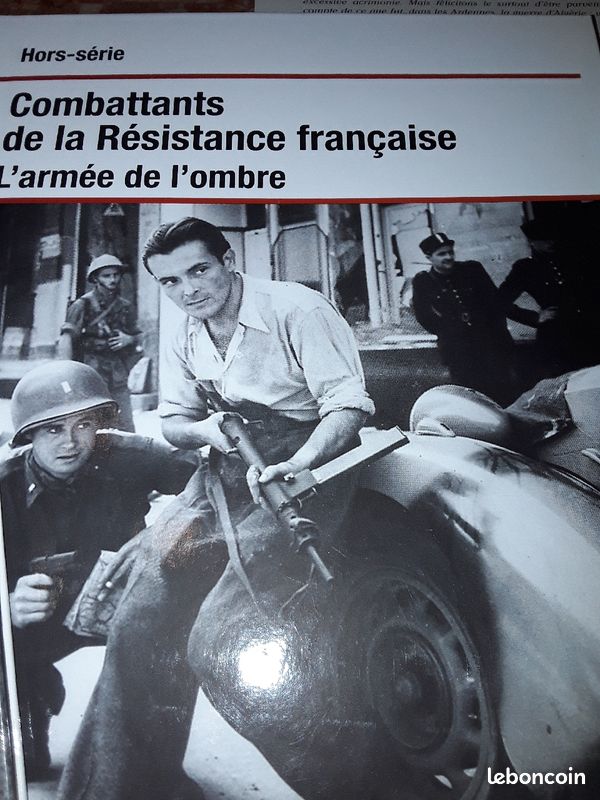Combattants de la résistance française armée de l'ombre 12 euros (image 1)