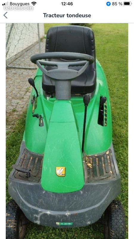 Tracteur tondeuse thermique (image 7)