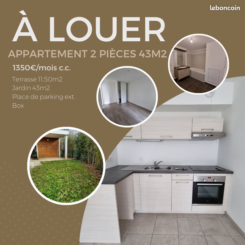 Appartement 2 pièces 43 m² · à Échenevex · 43 m² · 1 350 €/mois