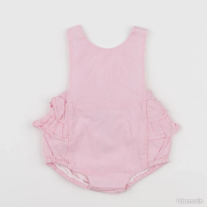 Pink Jacadi Anti Uv Jacadi Maillot De Bain Combinaison Bebe Jacadi