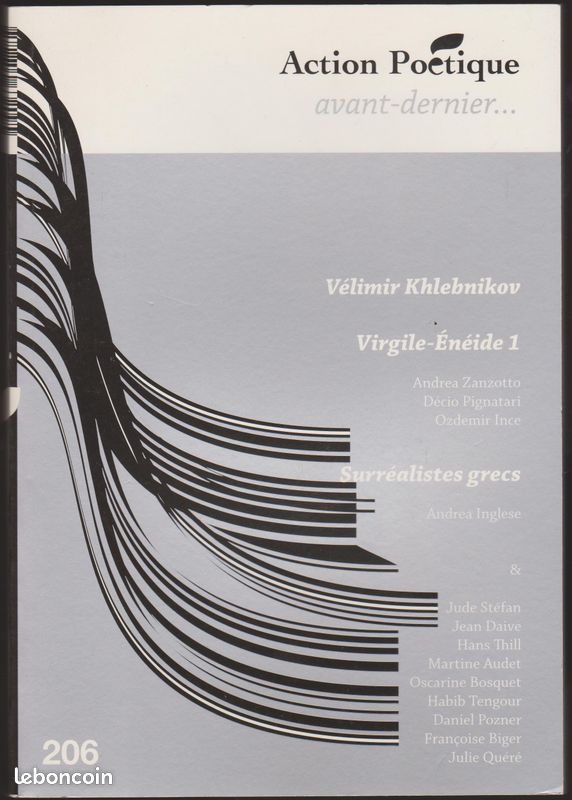 Revue "Action Poétique n°206" Virgile, Surréalistes (image 1)