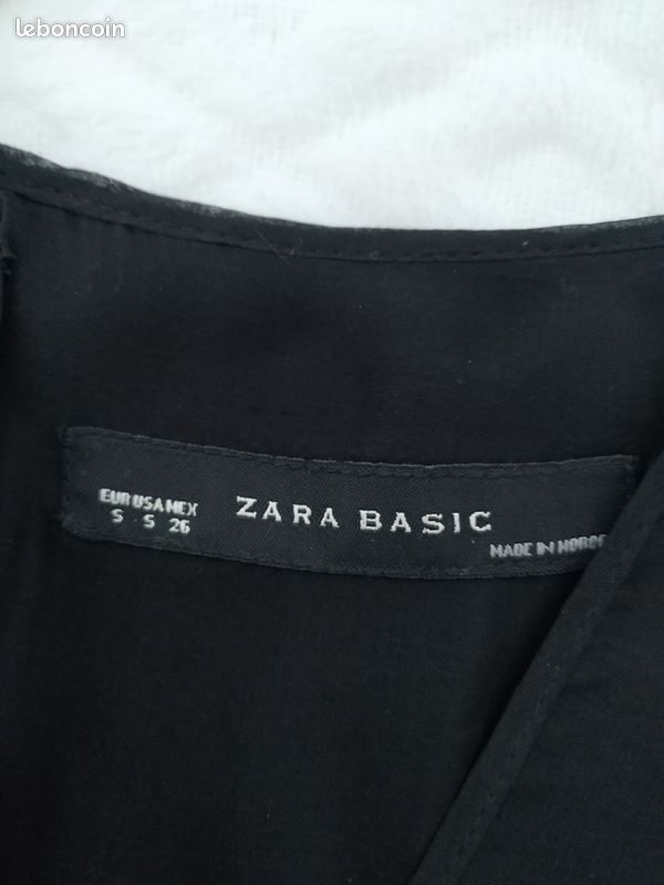 Tunique soie Zara bohême (image 3)