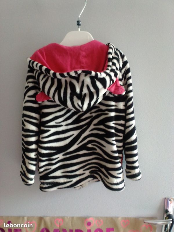 Veste polaire capuche autonome 3, 4 ans + (image 2)