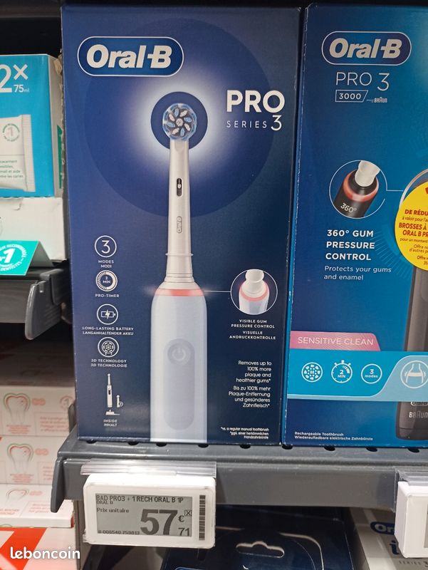 Oral B pro série 3 Brosse à dents électrique (image 3)