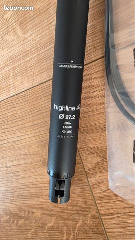 Tige de selle télescopique Crankbrothers Highline 27.2 – 80 mm (image 2)