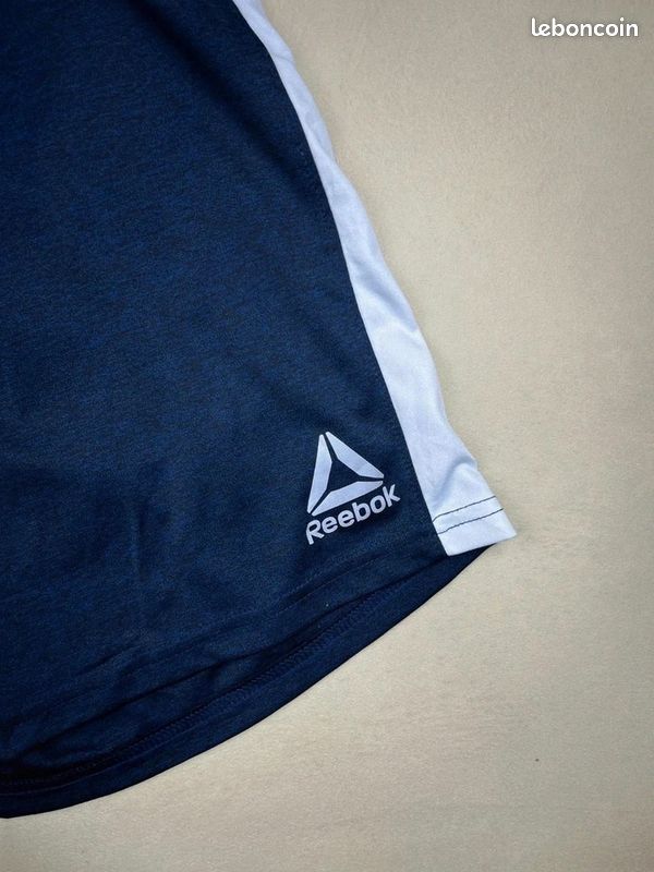 Short de sport Reebok Homme vintage bleu blanc M M M SS3102 #SS3102 (image 4)