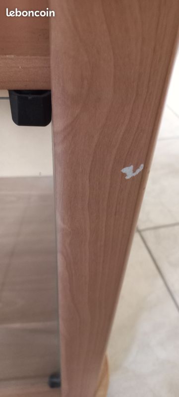 Meuble TV Verre Bois (image 4)