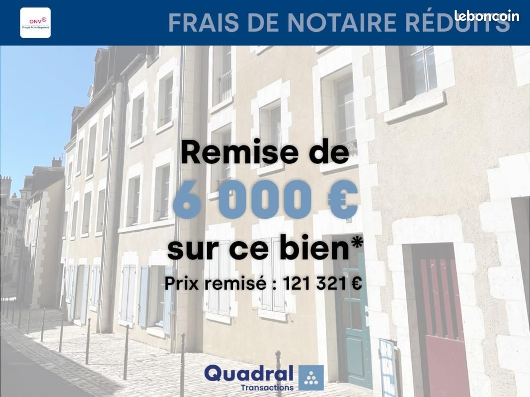 Appartement 3 pièces 76 m² · à Blois · 76 m² · 127 321 €