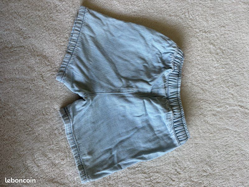 Short jean clair bébé (image 3)