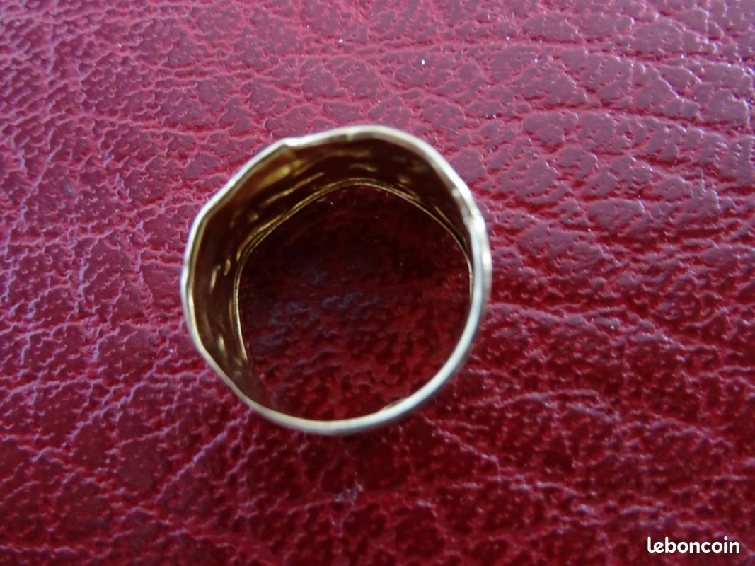Bague ancienne or 18 carats (image 4)