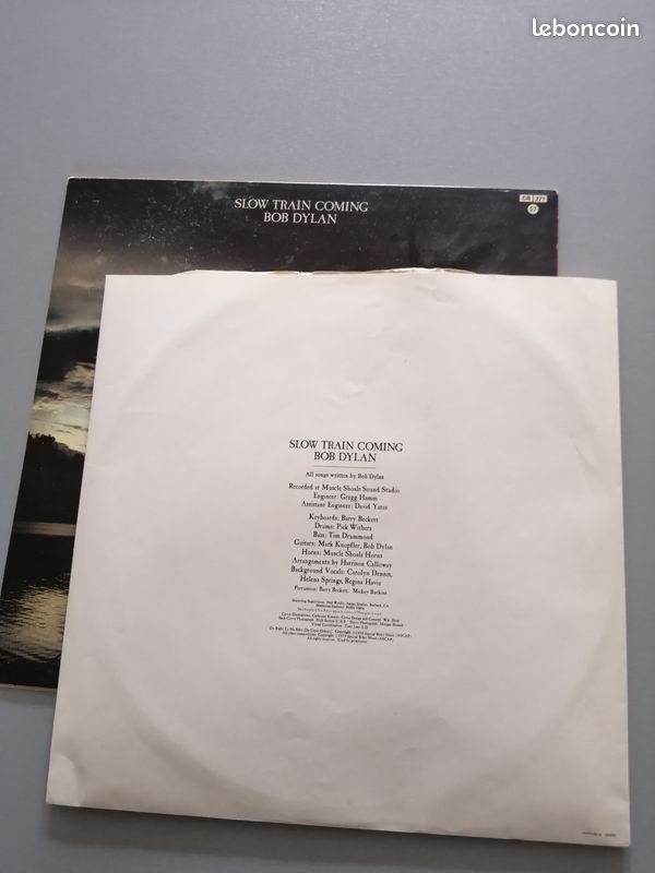 Vinyle 33 tours "Bob Dylan – Slow Train Coming" (image 6)