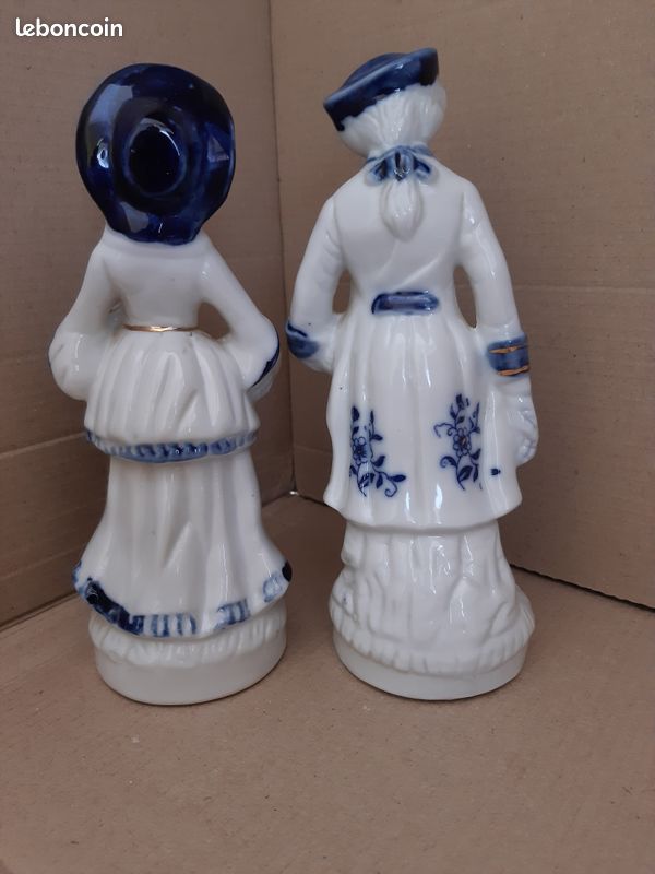 Bibelot - couple blanc et bleu (image 2)