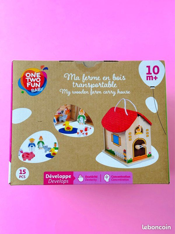ONE TWO FUN - Maison de transport Ferme en bois - neuf (image 2)