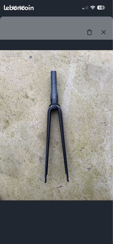 Fourche Carbone Lapierre - Pivot Conique - Excellent état (image 1)