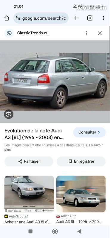 Find Audi A3 8l for sale - AutoScout24