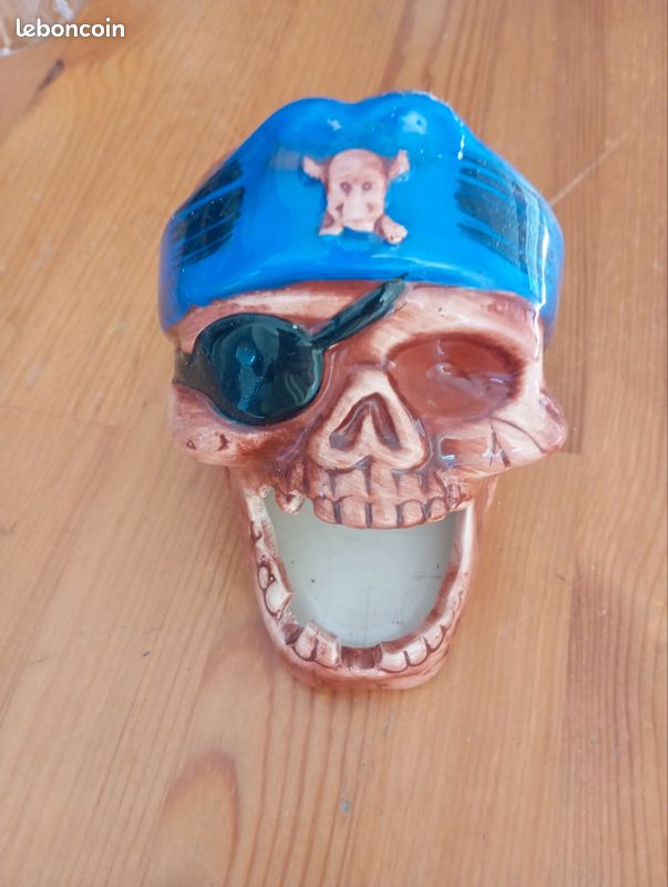 Cendrier humour tête de mort (image 2)