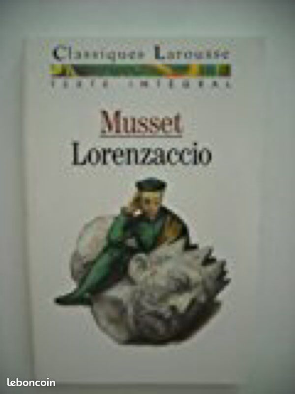 Livre Lorenzaccio (image 1)