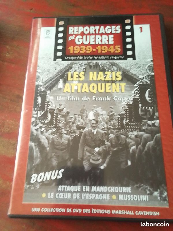 DVD guerre 1939 1945 Franck capra (image 1)