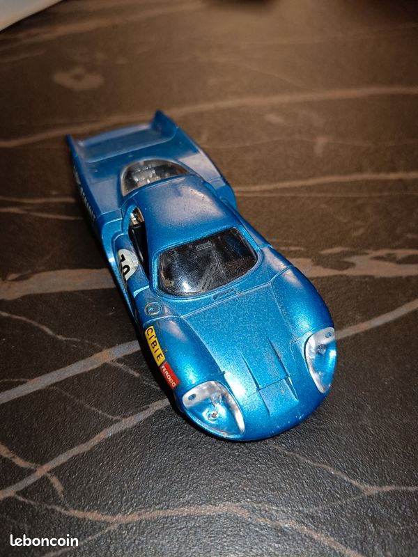 Miniature Solido Alpine 3L – 1/43, Voiture 1960, Métal, France