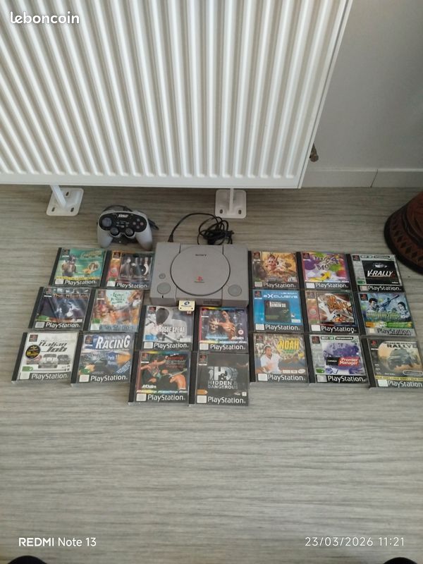 Lot De 5 Jeux PS1 PAL FR - Tomb Raider 3 Et Autres - Complets + BONUS