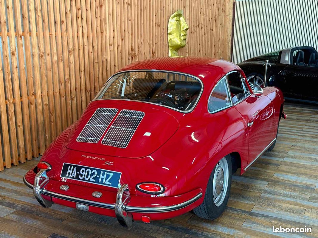PORSCHE 356 C, dite SC 1964 47000 KLM Restauration / Expertise (image 3)