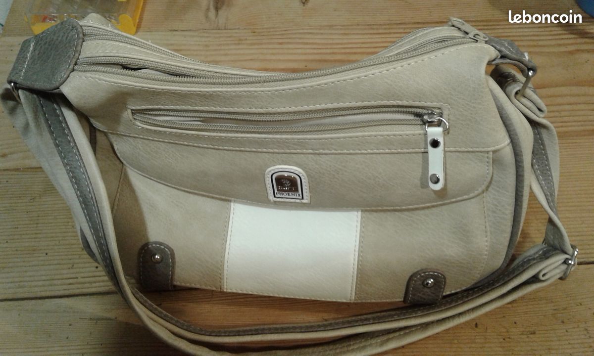 Sac a mains en cuir Collection PHOENIX femme (image 4)