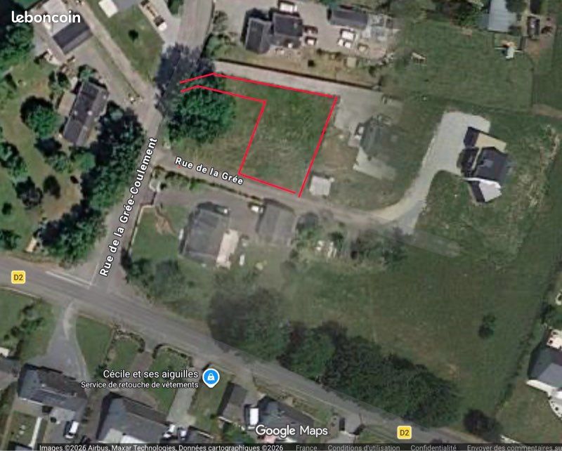 Terrain constructible coulement · à Missillac · 56 000 €