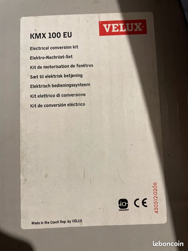 Kit de motorisation de fenêtre + Climate contrôle Velux (image 5)