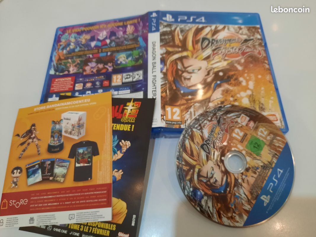 Jeu Dragon Ball FighterZ - Version PS4 - Neuf Sous Blister