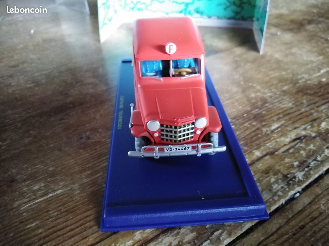 Voiture TINTIN - L'affaire Tournesol - Moulinsart N°57 - Willys overland - TBE (image 3)