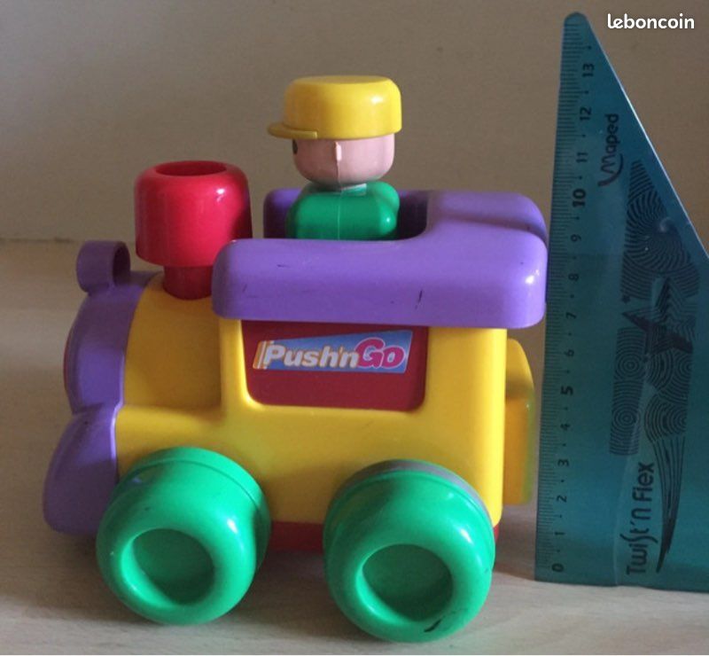 Jouet locomotive Tomy "Push'n Go" (image 2)