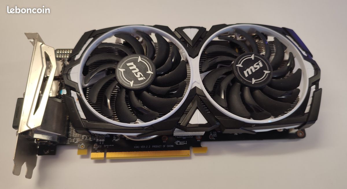 MSI Radeon RX 570 Armor 4G Oc (image 1)