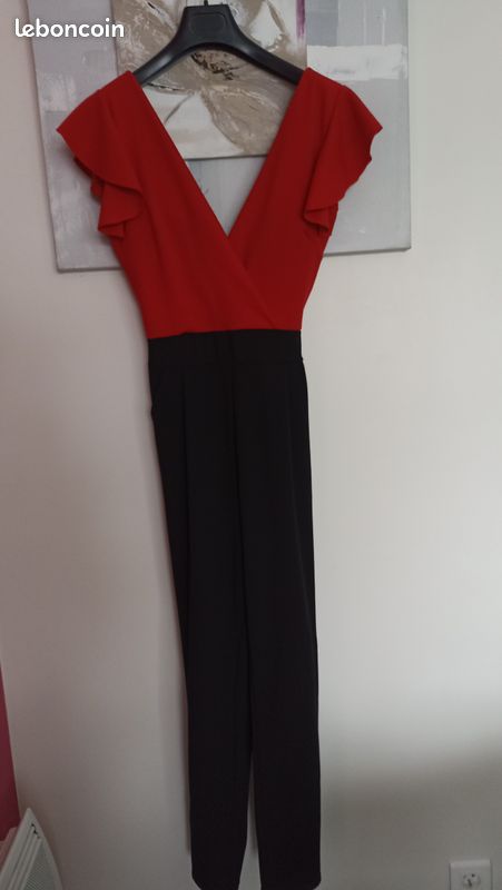 Combinaison rouge et noire (image 2)