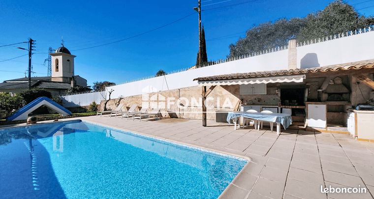 Nice Nord St Pancrace - Villa 152m2 habitable - Piscine - vue mer - Parkings — 8