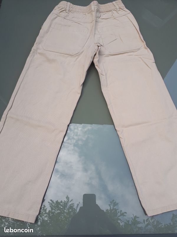 Pantalon beige 10ans (image 2)