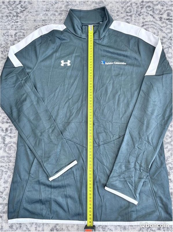 Veste Gilet Zippée Under Armour Gris Foncé Taille M (image 8)